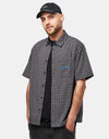 Former Vivian Check S/S Shirt - Worn Black
