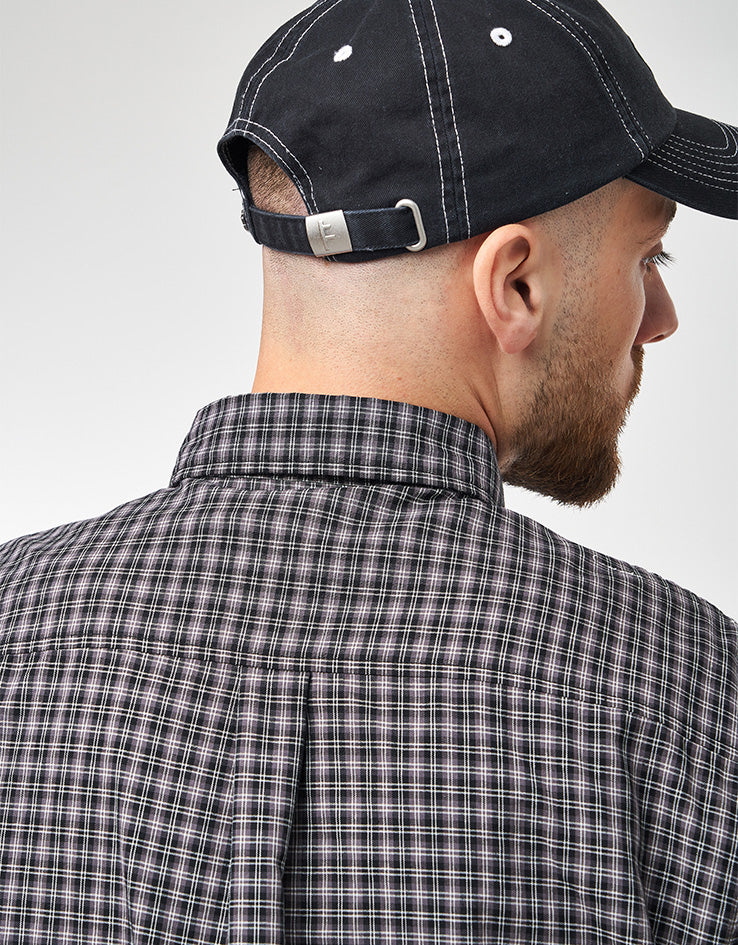 Former Vivian Check S/S Shirt - Worn Black