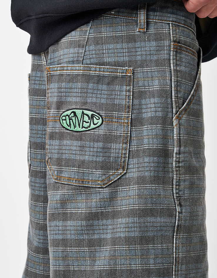 Former Reynolds 21" Slack Denim Short - Washed Blue