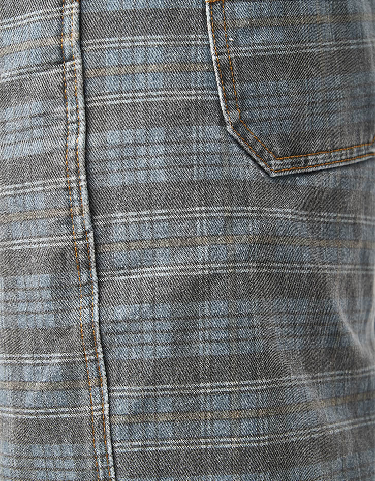 Former Reynolds 21" Slack Denim Short - Washed Blue