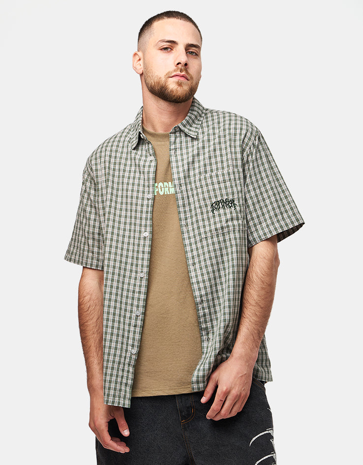 Former Vivian Check S/S Shirt - Pine