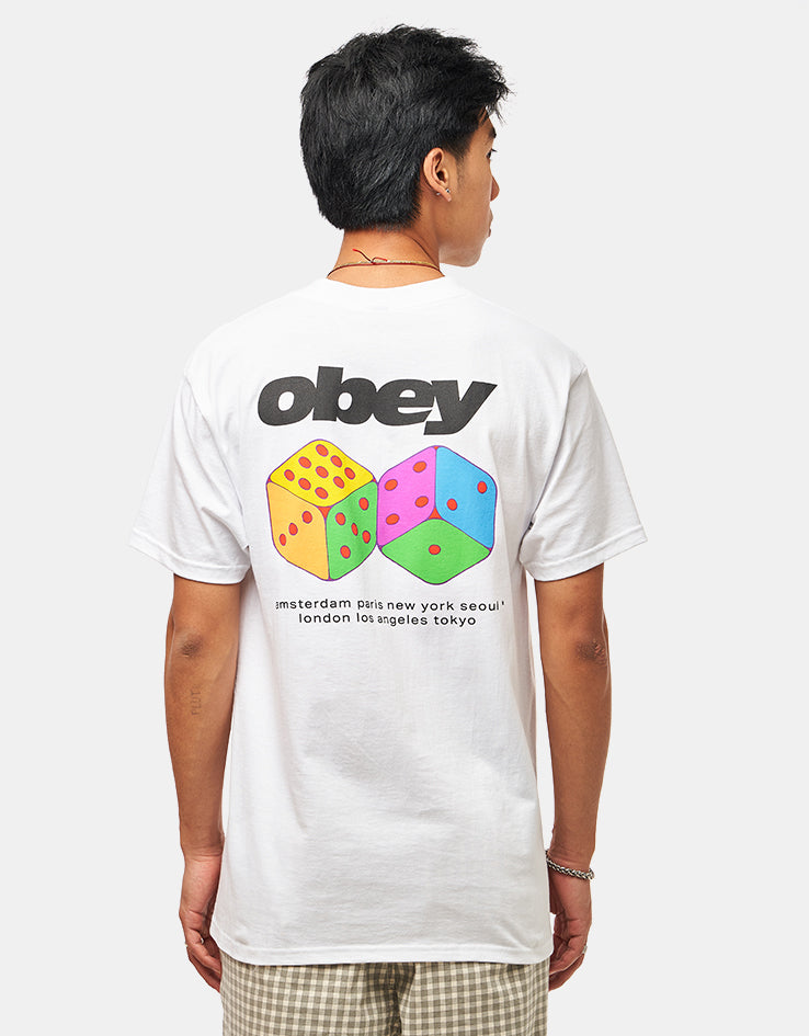 Obey Dice T-Shirt - White