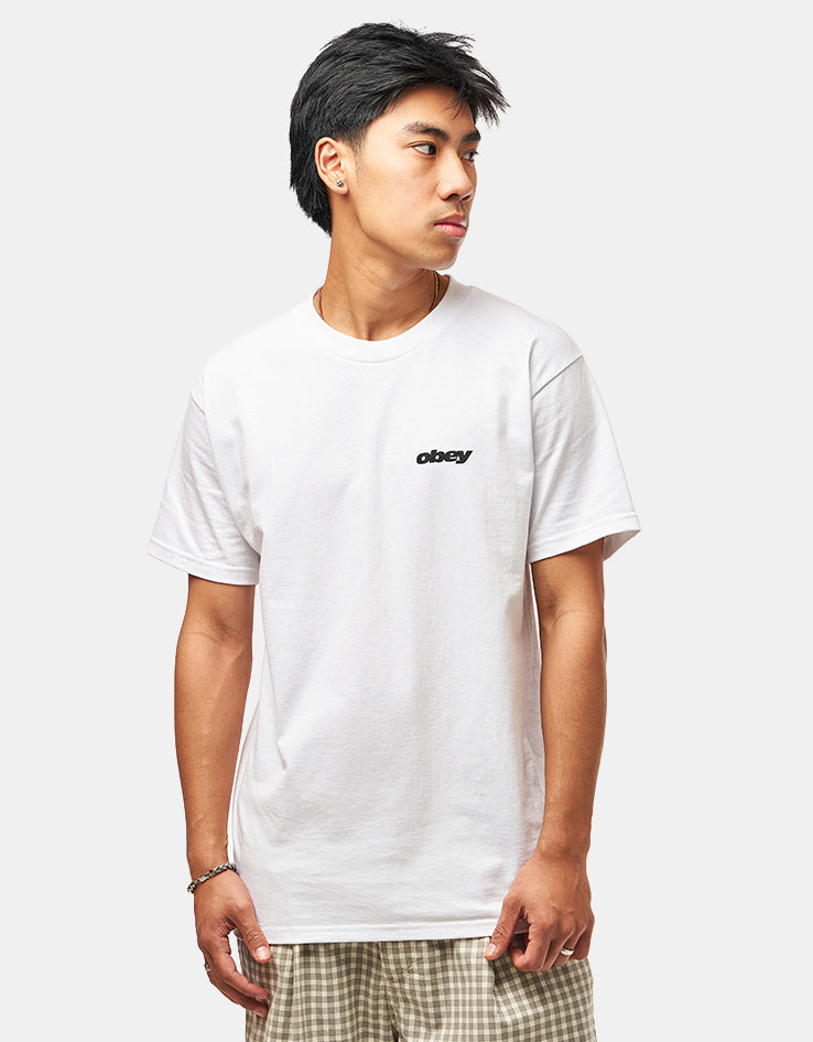 Obey Dice T-Shirt - White