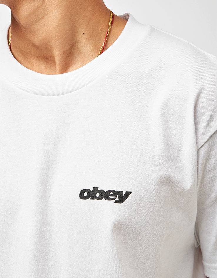 Obey Dice T-Shirt - White