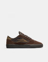 Lakai Cambridge Skate Shoes -  Chestnut/Monochrome Suede