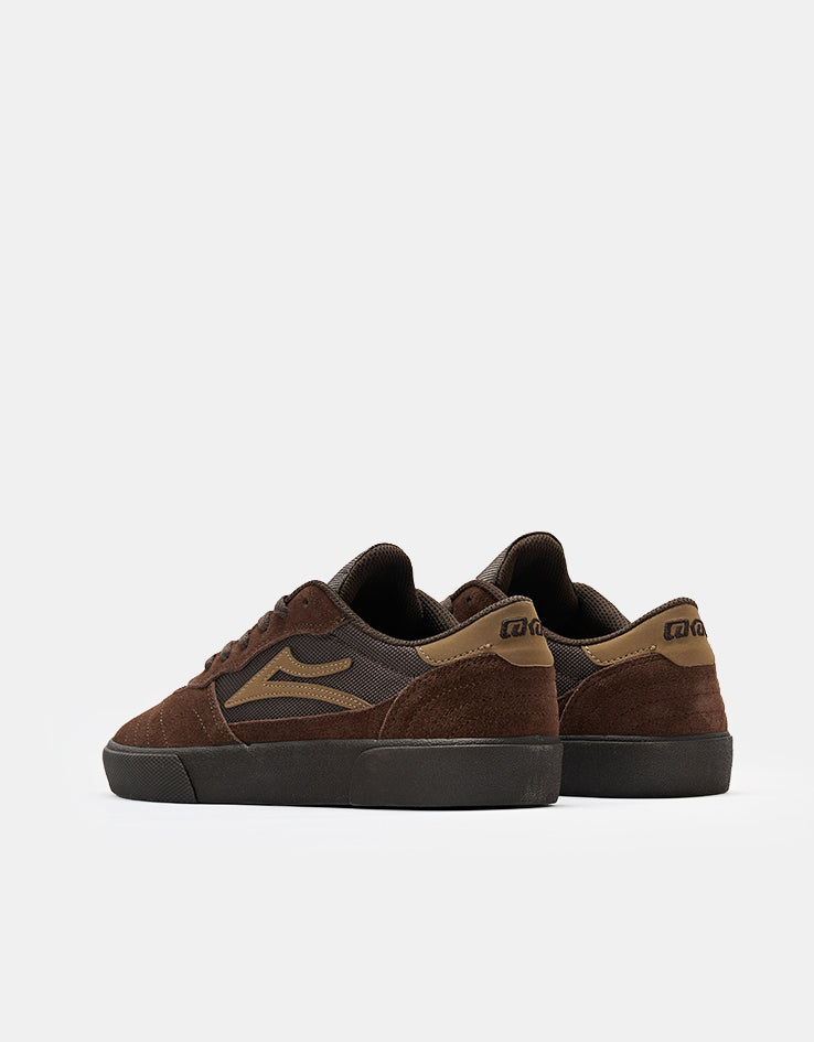 Lakai Cambridge Skate Shoes -  Chestnut/Monochrome Suede