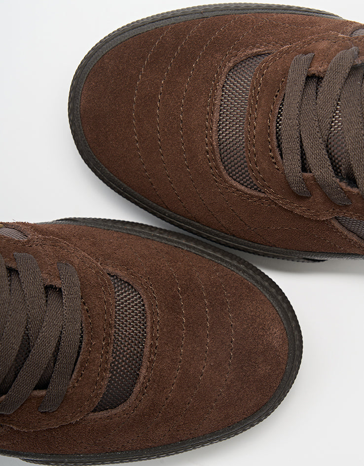 Lakai Cambridge Skate Shoes -  Chestnut/Monochrome Suede