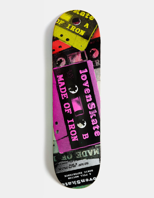 Lovenskate ‘MADE OF IRON’ Skateboard Deck - 8.5"