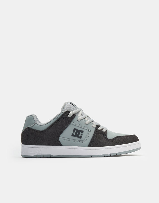 DC Manteca 4 Skate Shoes - Grey/Grey/White