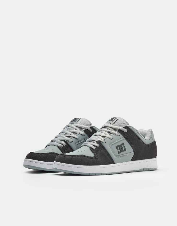 DC Manteca 4 Skate Shoes - Grey/Grey/White