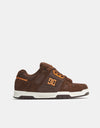 DC Stag Skate Shoes - Brown/Brown/Brown