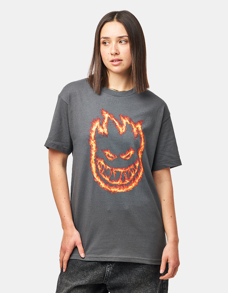 Spitfire Charred Remains T-Shirt - Charcoal