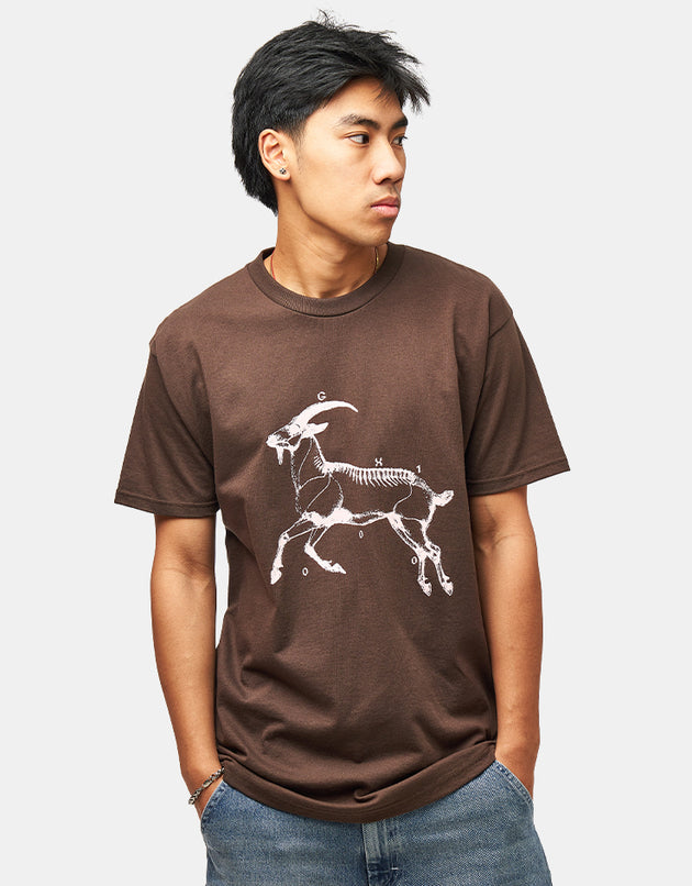 GX1000 Goat T-Shirt - Brown