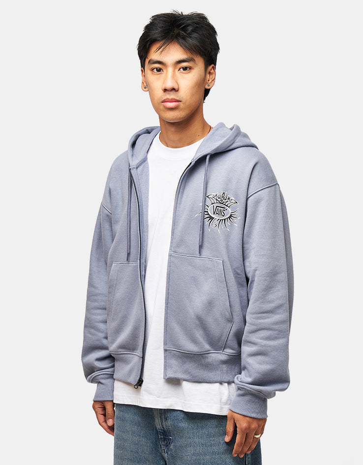 Vans Torched Full Zip Hoodie - Glacial Slate