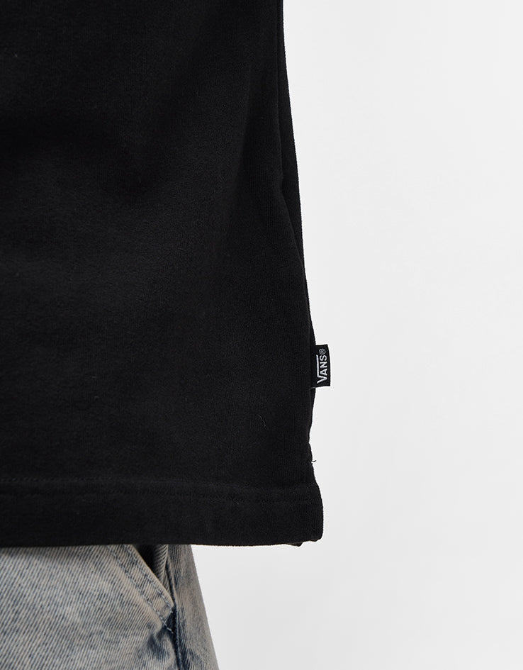 Vans Medford Checkerboard L/S Polo - Black