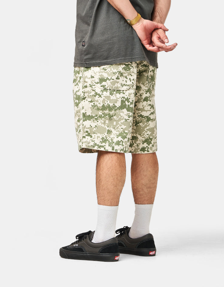 Vans LX Check-5 Baggy Canvas Shorts - Digi Camo