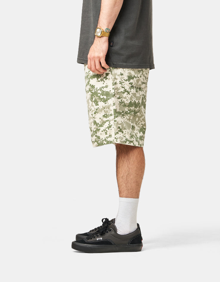 Vans LX Check-5 Baggy Canvas Shorts - Digi Camo