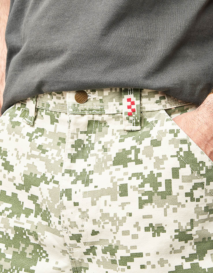 Vans LX Check-5 Baggy Canvas Shorts - Digi Camo
