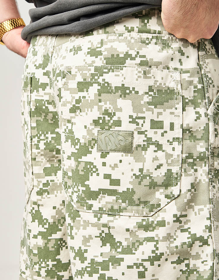 Vans LX Check-5 Baggy Canvas Shorts - Digi Camo