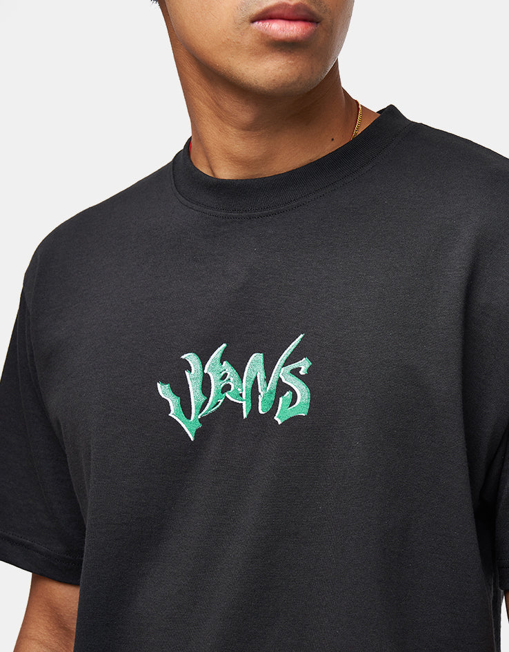 Vans Wild Circle T-Shirt - Black