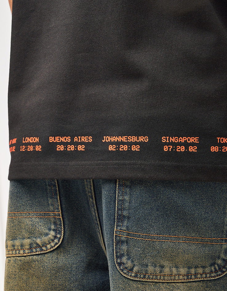 HUF Flight Path T-Shirt - Black