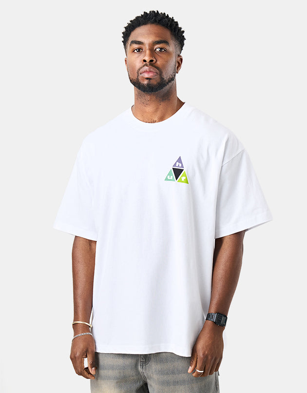 HUF Prism Triple Triangle T-Shirt - White