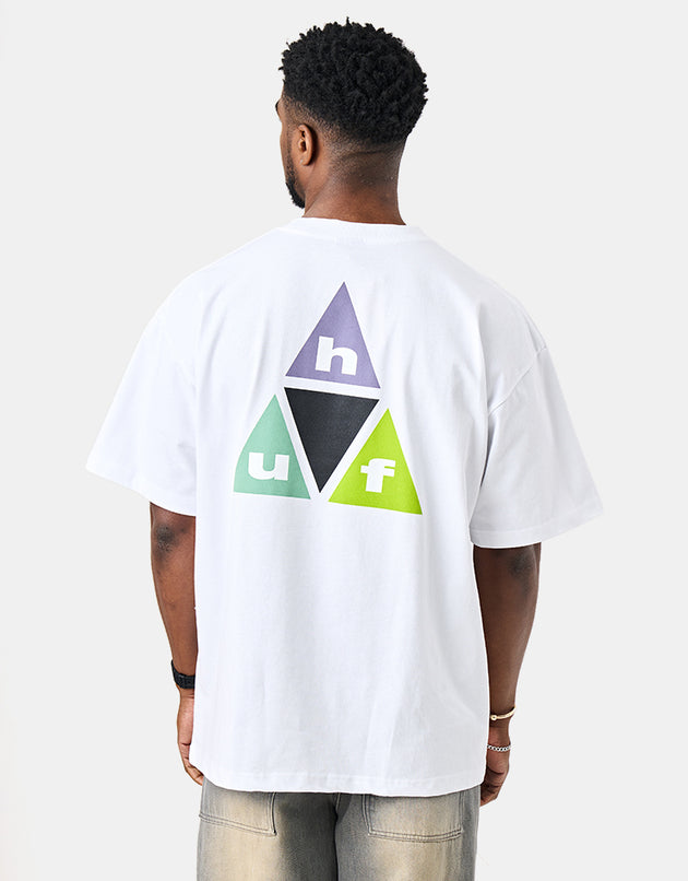 HUF Prism Triple Triangle T-Shirt - White