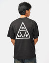 HUF Triple Triangle T-Shirt - Black/White