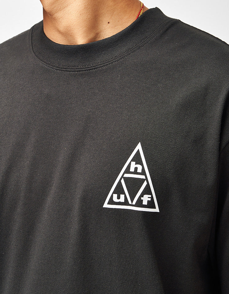 HUF Triple Triangle T-Shirt - Black/White
