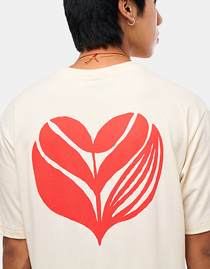 Magenta Love T-Shirt - Natural