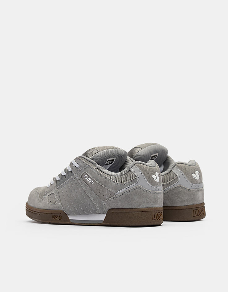 DVS Celsius Skate Shoes - Charcoal/White/Gum Suede