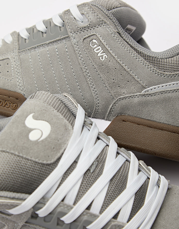 DVS Celsius Skate Shoes - Charcoal/White/Gum Suede