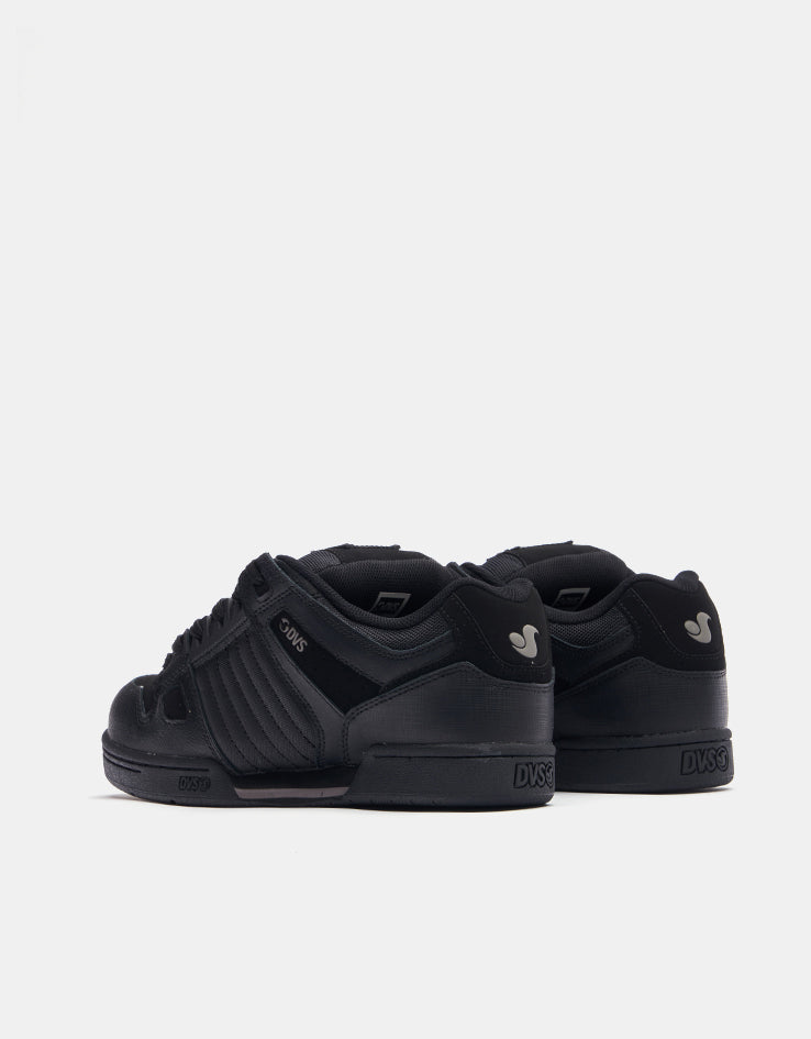 DVS Celsius Skate Shoes - Black/Black Nubuck