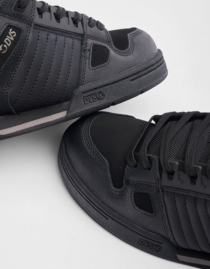 DVS Celsius Skate Shoes - Black/Black Nubuck