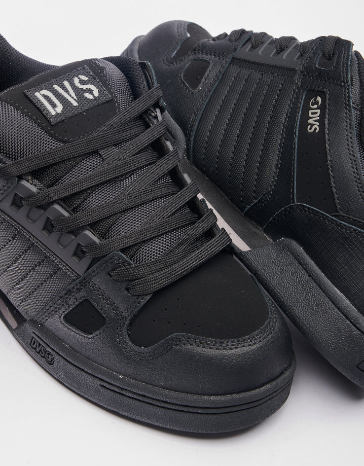 DVS Celsius Skate Shoes - Black/Black Nubuck