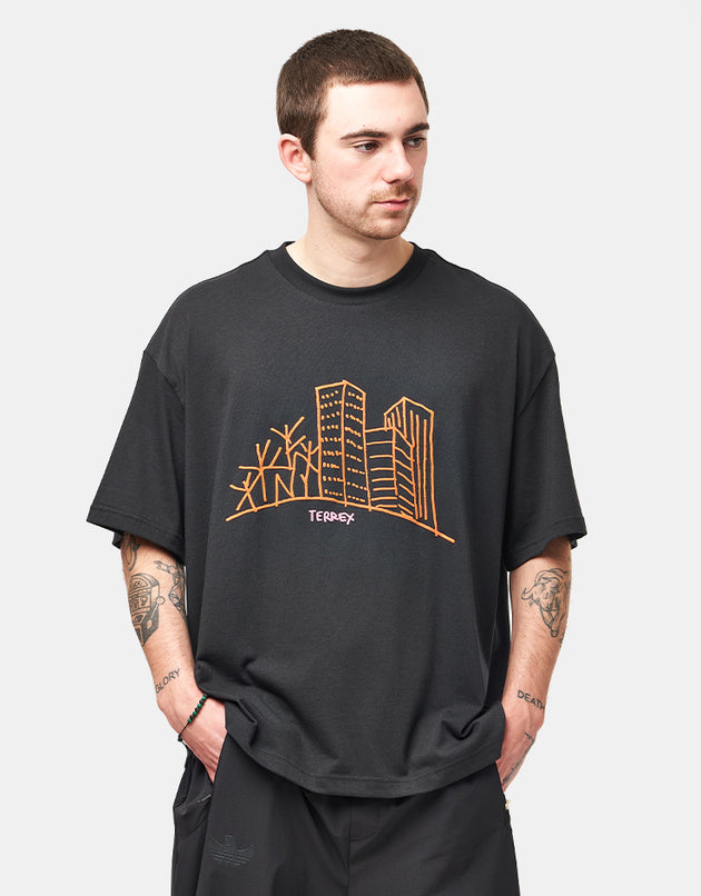 adidas Terrex x Gonz Shmoofoil XPL T-Shirt - Black