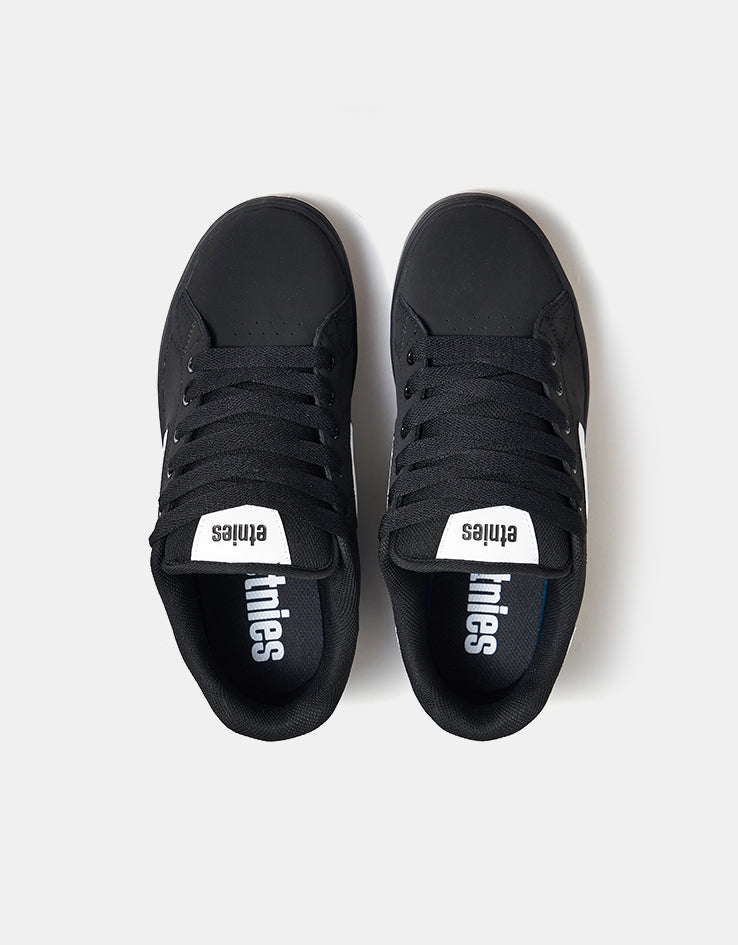 etnies Callicut Skate Shoes - Black/Black/White