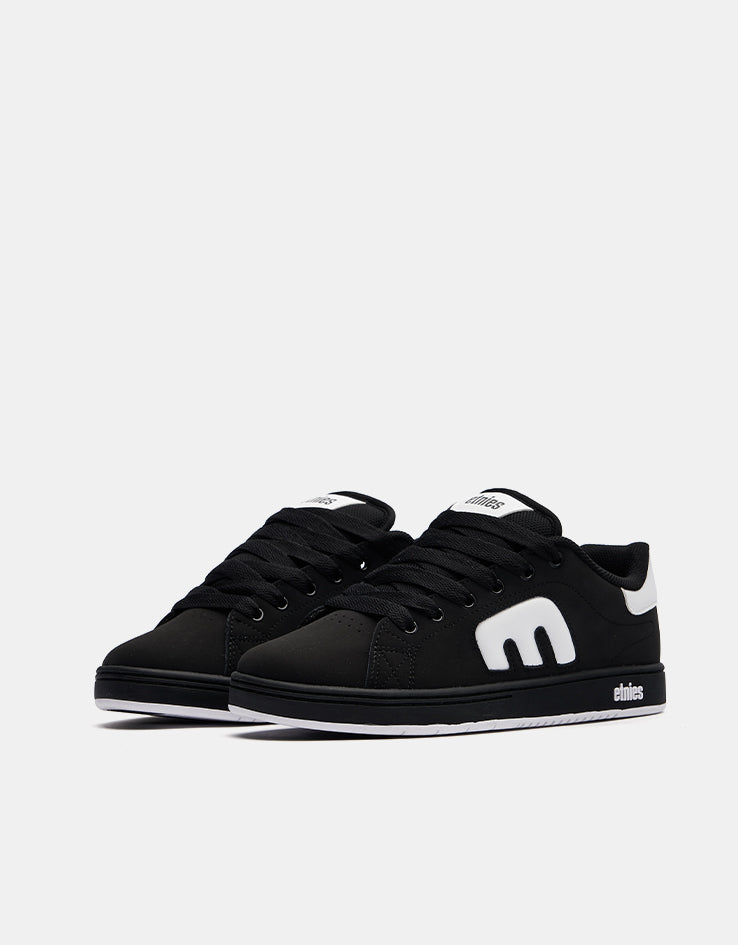 etnies Callicut Skate Shoes - Black/Black/White