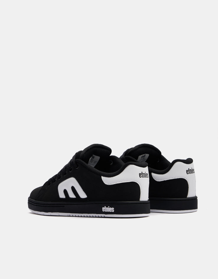 etnies Callicut Skate Shoes - Black/Black/White