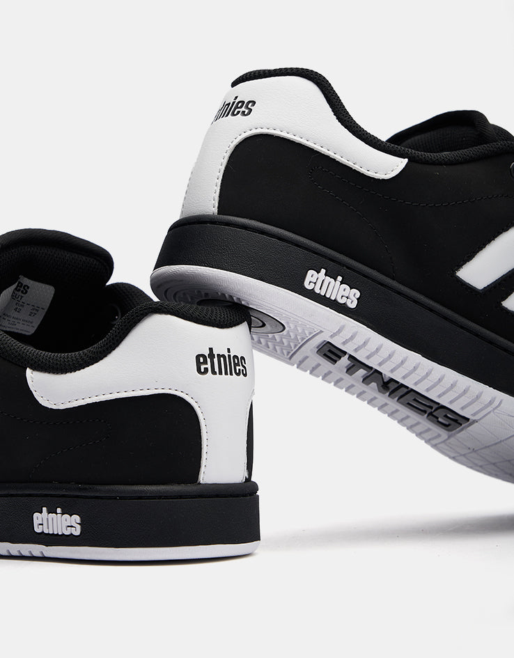 etnies Callicut Skate Shoes - Black/Black/White