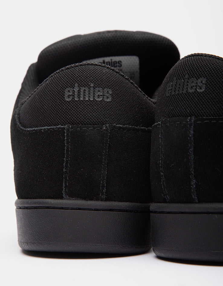 etnies Kingpin 2K Skate Shoes - Black/Black/Black