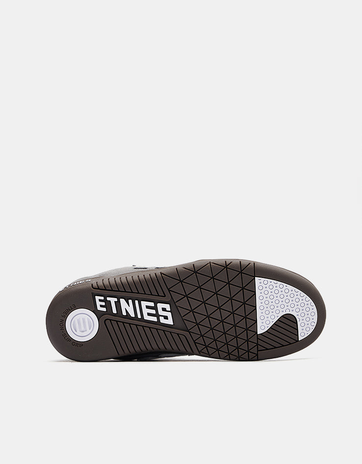 etnies Locut Skate Shoes - Grey/White/Gum