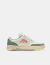 etnies Loot Skate Shoes - Green/White/Yellow