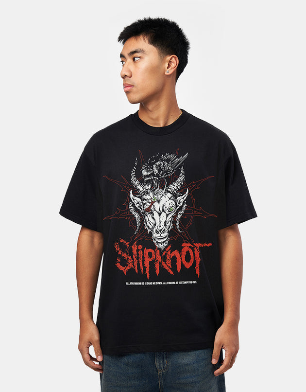 Welcome x Slipknot Spit it Out T-Shirt - Black