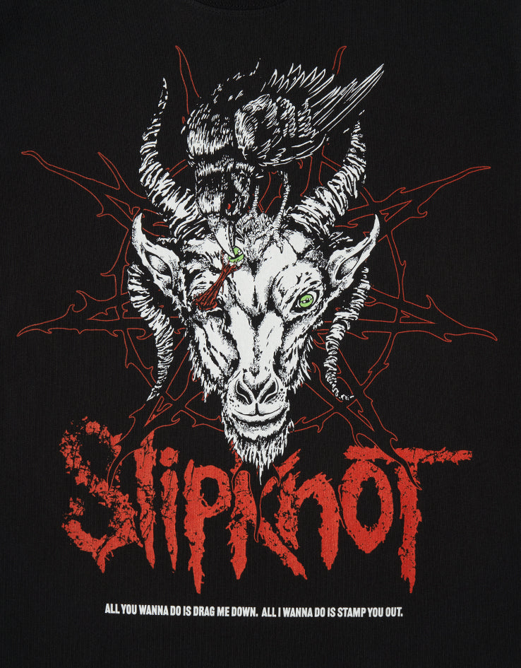 Welcome x Slipknot Spit it Out T-Shirt - Black