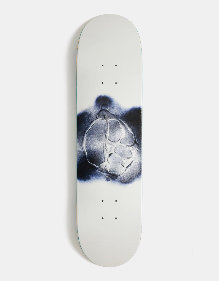 Polar Stroke Logo Skateboard Deck - Cream