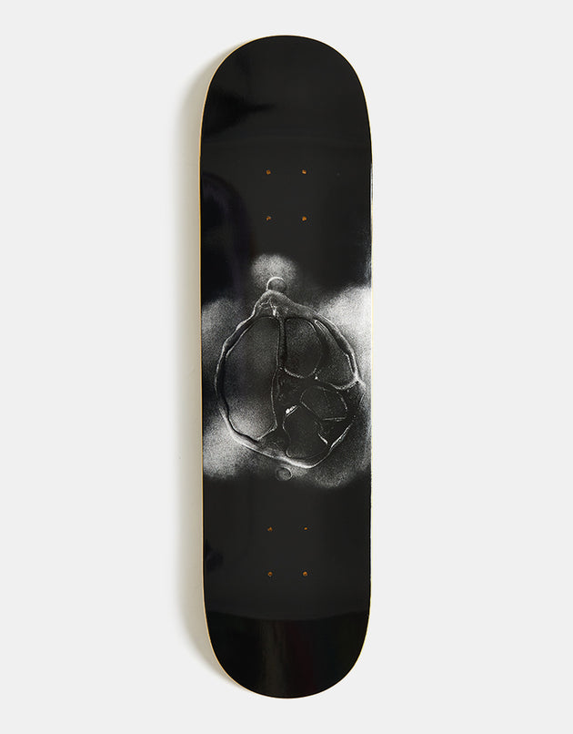 Polar Stroke Logo Skateboard Deck - Black