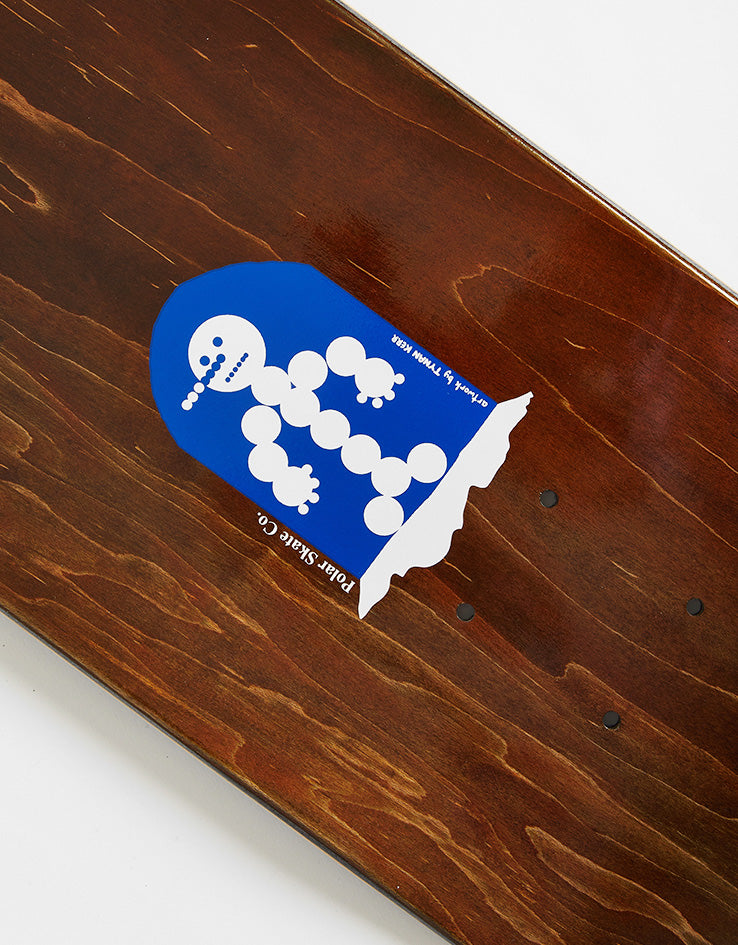 Polar Emile Snowman Skateboard Deck - 8"