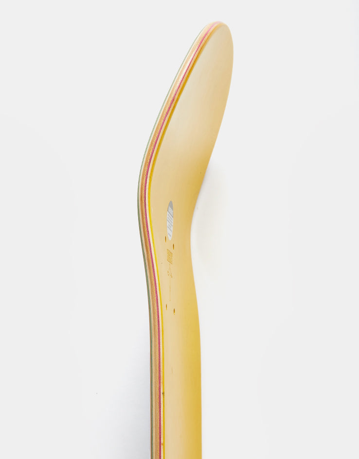 Hockey War on Ice S1 Skateboard Deck - Metallic Gold