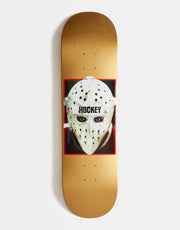 Hockey War on Ice S2 Skateboard Deck - Metallic Gold